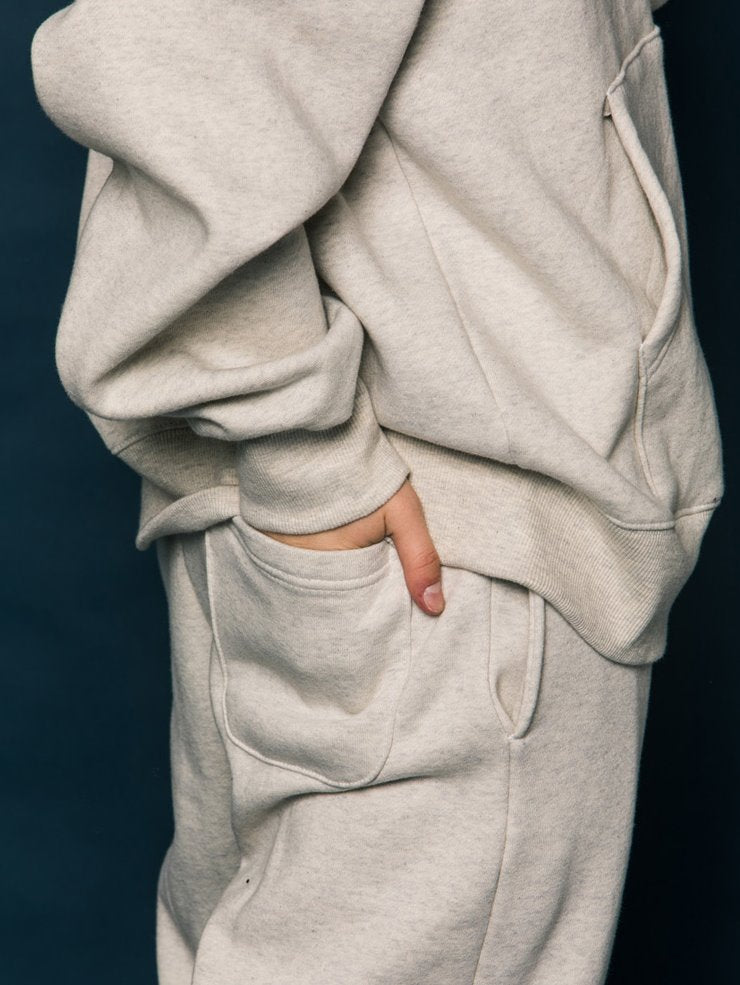 スローアシッド(SLOW ACID) Side Point Training Pants (OATMEAL)