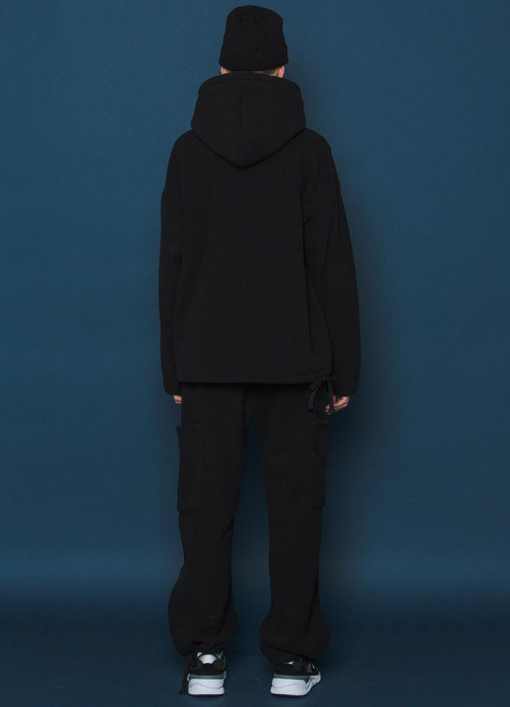 スローアシッド(SLOW ACID) Heavy Fleece Pants (BLACK)