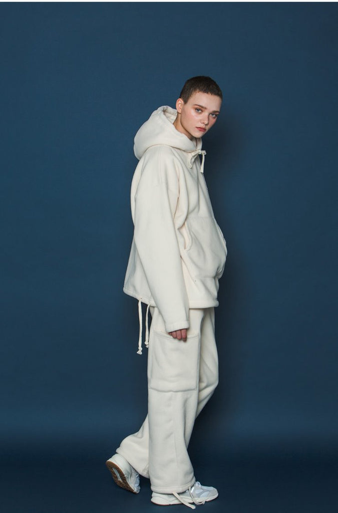 スローアシッド(SLOW ACID) Heavy Fleece Pants (IVORY)