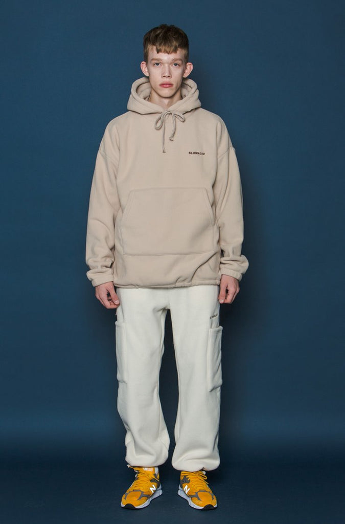 スローアシッド(SLOW ACID) Heavy Fleece Pants (IVORY)