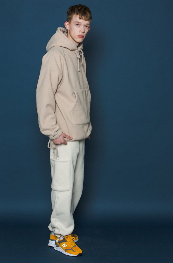 スローアシッド(SLOW ACID) Heavy Fleece Pants (IVORY)