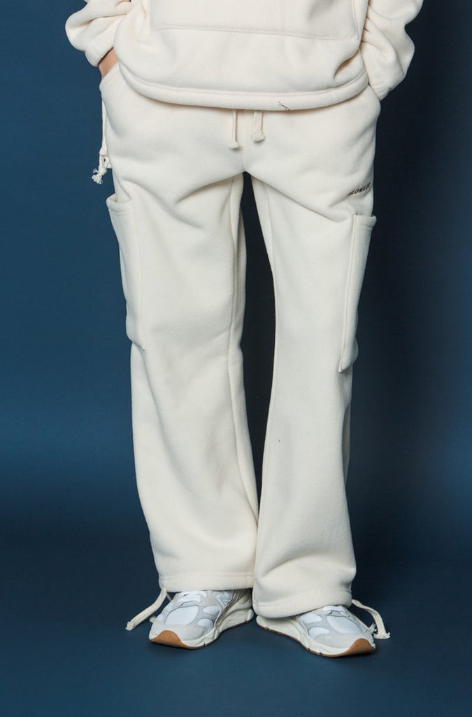 スローアシッド(SLOW ACID) Heavy Fleece Pants (IVORY)