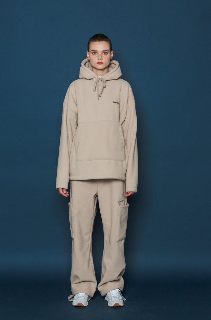 スローアシッド(SLOW ACID) Heavy Fleece Pants (BEIGE)