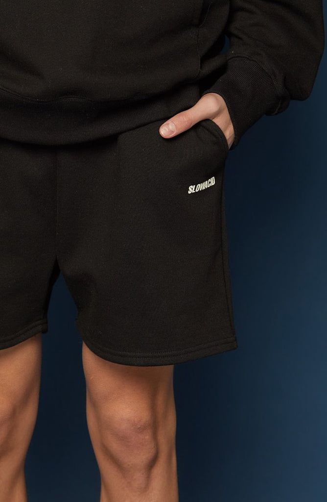 スローアシッド(SLOW ACID) BEGOOD Half Pants (BLACK)