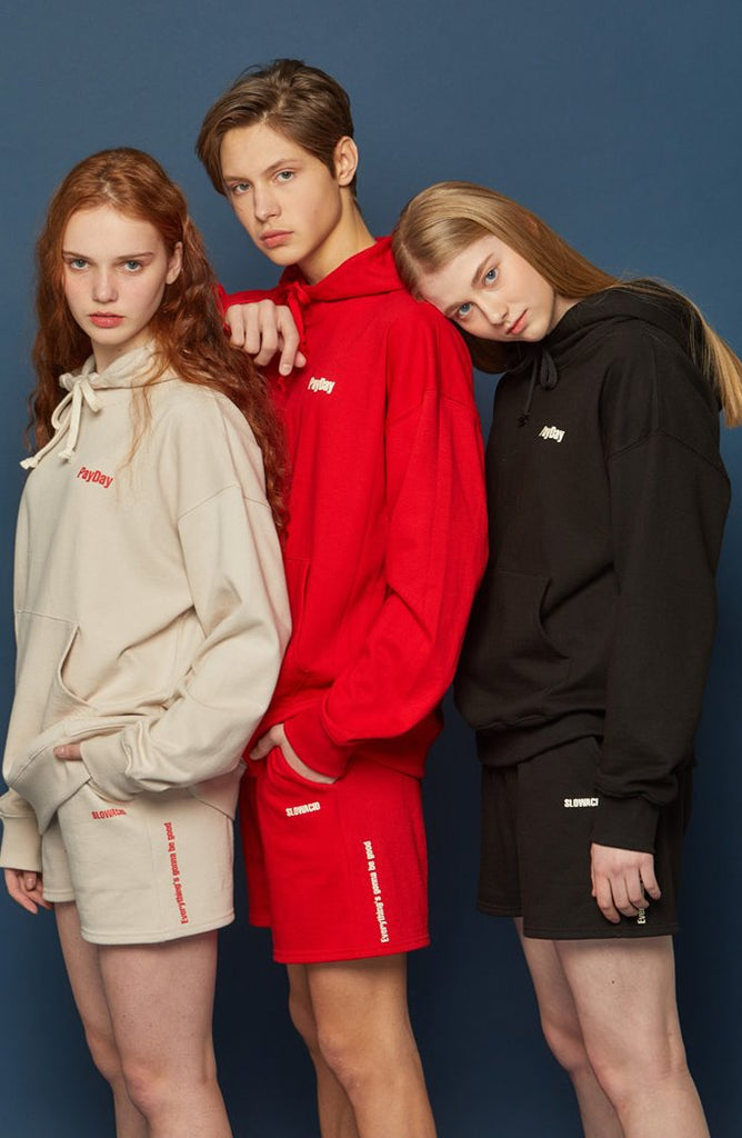 スローアシッド(SLOW ACID) BEGOOD Half Pants (RED)