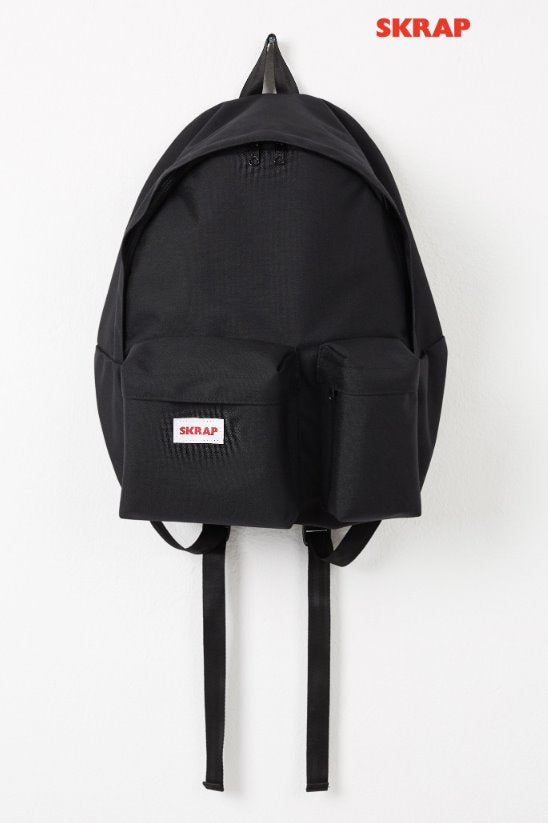 スクラップ(SKRAP) SAFE two pocket backpack Black