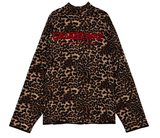 シディスコンマ(SHETHISCOMMA) LEOPARD FLEECED JACKET