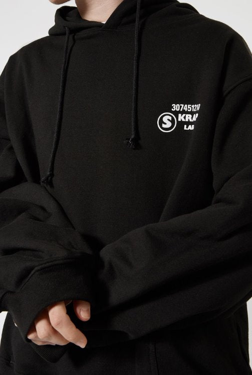 スクラップ(SKRAP) STAFF hoodie Black