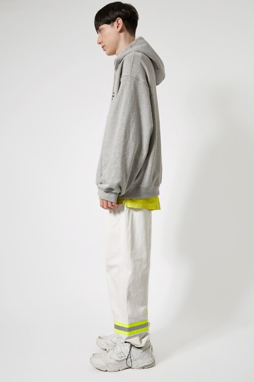 スクラップ(SKRAP) STAFF hoodie Grey