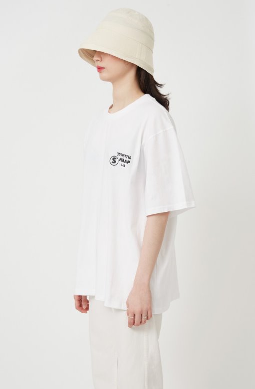 スクラップ(SKRAP) STAFF T-shirt White