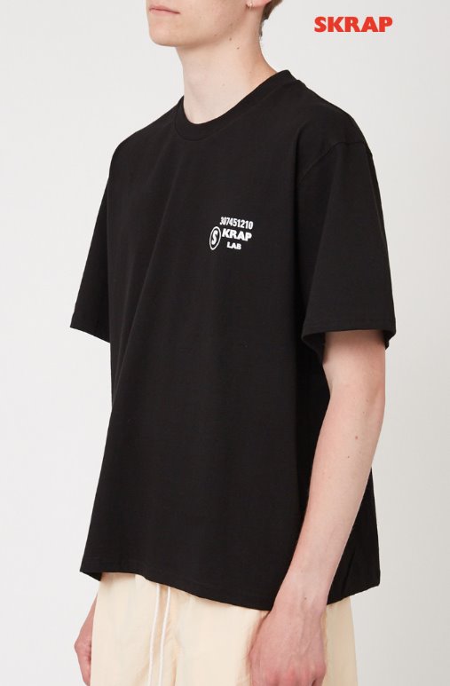 スクラップ(SKRAP) STAFF T-shirt Black