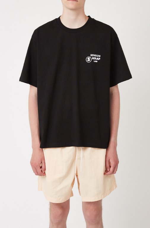 スクラップ(SKRAP) STAFF T-shirt Black
