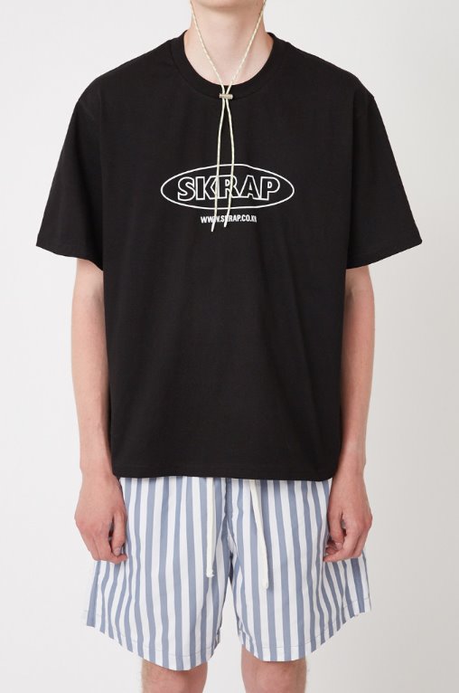 スクラップ(SKRAP) SURF T-shirt Black
