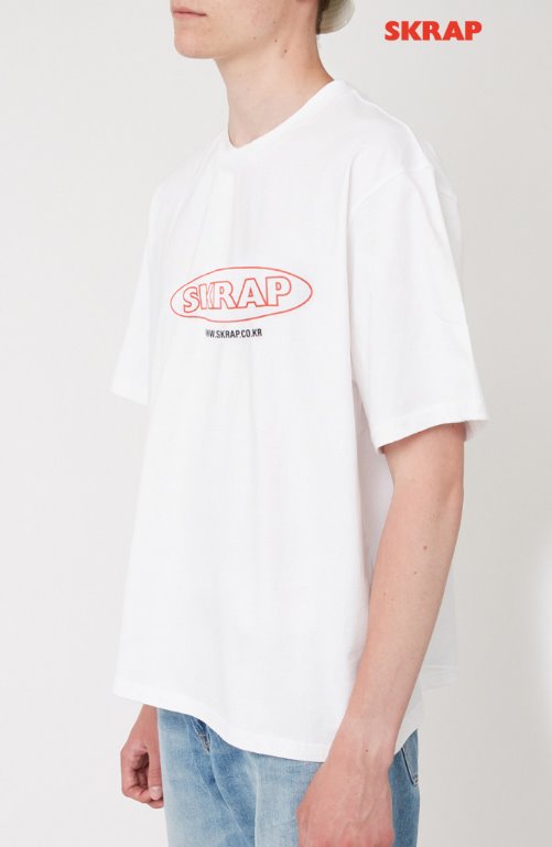 スクラップ(SKRAP) SURF T-shirt White