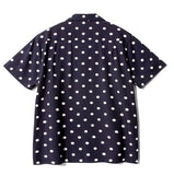 セイントペイン(SAINTPAIN) SP DOT HAWAIIAN SHIRT (NAVY)