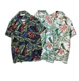 セイントペイン(SAINTPAIN) SP FLOWER HAWAIIAN SHIRT-MINT
