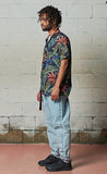 セイントペイン(SAINTPAIN) SP FLOWER HAWAIIAN SHIRT-NAVY