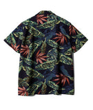 セイントペイン(SAINTPAIN) SP FLOWER HAWAIIAN SHIRT-NAVY