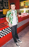 セイントペイン(SAINTPAIN) SP FLOWER HAWAIIAN SHIRT-IVORY