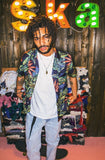セイントペイン(SAINTPAIN) SP FLOWER HAWAIIAN SHIRT-IVORY