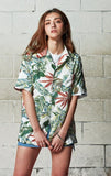 セイントペイン(SAINTPAIN) SP FLOWER HAWAIIAN SHIRT-IVORY