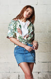 セイントペイン(SAINTPAIN) SP FLOWER HAWAIIAN SHIRT-IVORY