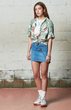 セイントペイン(SAINTPAIN) SP FLOWER HAWAIIAN SHIRT-IVORY