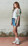 セイントペイン(SAINTPAIN) SP FLOWER HAWAIIAN SHIRT-IVORY