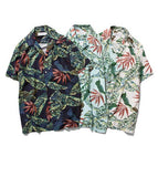 セイントペイン(SAINTPAIN) SP FLOWER HAWAIIAN SHIRT-IVORY