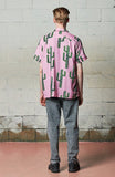 セイントペイン(SAINTPAIN) SP CACTUS HAWAIIAN SHIRT-PINK