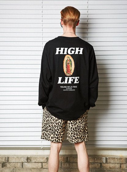 セイントペイン(SAINTPAIN) SP 19SS LEOPARD SHORTS-BEIGE