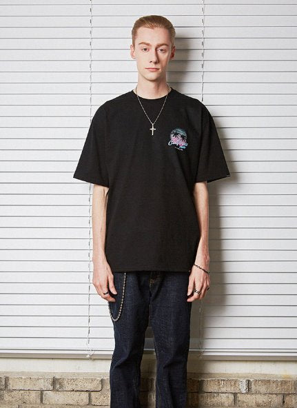 セイントペイン(SAINTPAIN) SP CALIFORNIA PALM TREE-BLACK