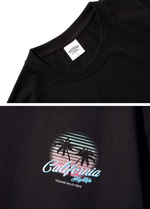 セイントペイン(SAINTPAIN) SP CALIFORNIA PALM TREE-BLACK
