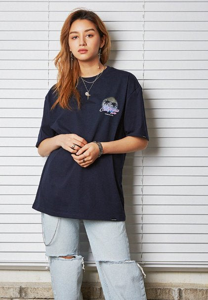 セイントペイン(SAINTPAIN) SP CALIFORNIA PALM TREE-NAVY