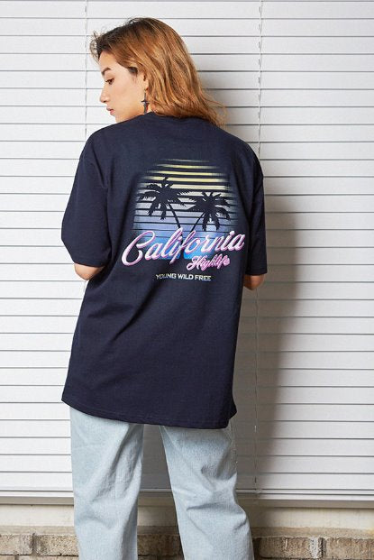 セイントペイン(SAINTPAIN) SP CALIFORNIA PALM TREE-NAVY