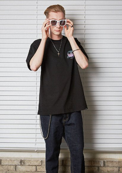 セイントペイン(SAINTPAIN) SP CALIFORNIA PALM TREE-NAVY