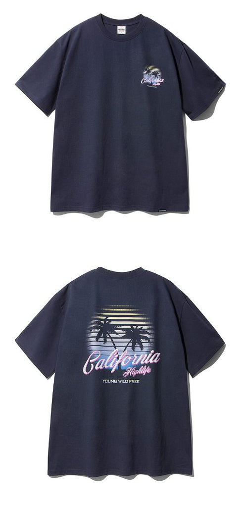 セイントペイン(SAINTPAIN) SP CALIFORNIA PALM TREE-NAVY