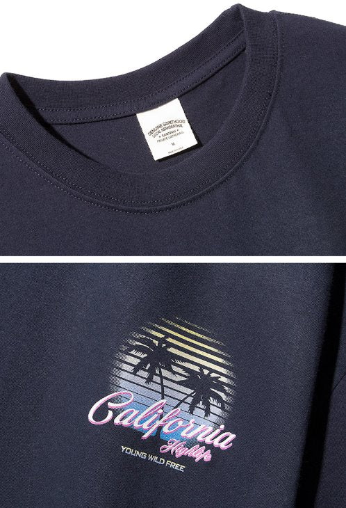 セイントペイン(SAINTPAIN) SP CALIFORNIA PALM TREE-NAVY