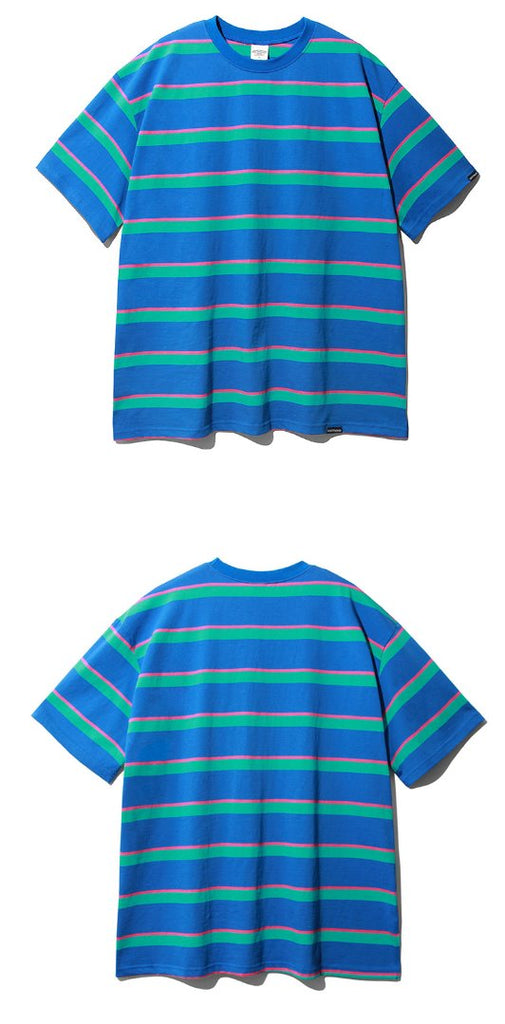 セイントペイン(SAINTPAIN) SP 19SS STRIPE TEE-BLUE