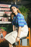 セイントペイン(SAINTPAIN) SP 19SS STRIPE TEE-YELLOW