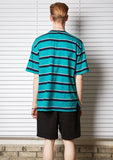 セイントペイン(SAINTPAIN) SP 19SS STRIPE TEE-GREEN