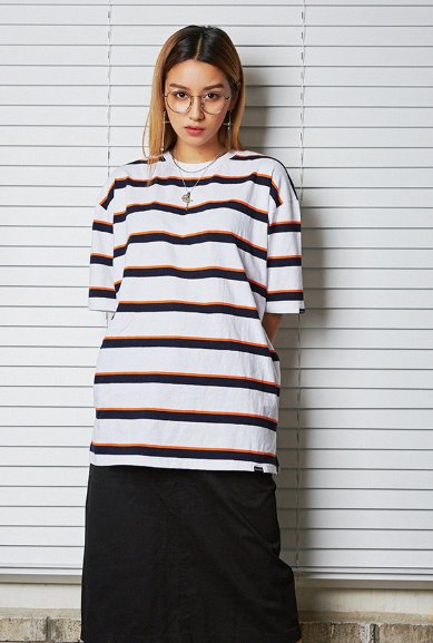 セイントペイン(SAINTPAIN) SP 19SS STRIPE TEE-GREEN