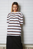 セイントペイン(SAINTPAIN) SP 19SS STRIPE TEE-GREEN