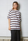 セイントペイン(SAINTPAIN) SP 19SS STRIPE TEE-GREEN