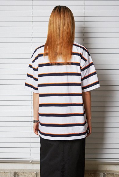 セイントペイン(SAINTPAIN) SP 19SS STRIPE TEE-GREEN