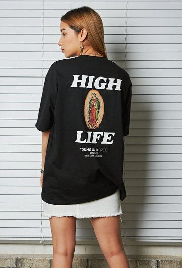 セイントペイン(SAINTPAIN) SP ALEXIA TEE SS-BLACK