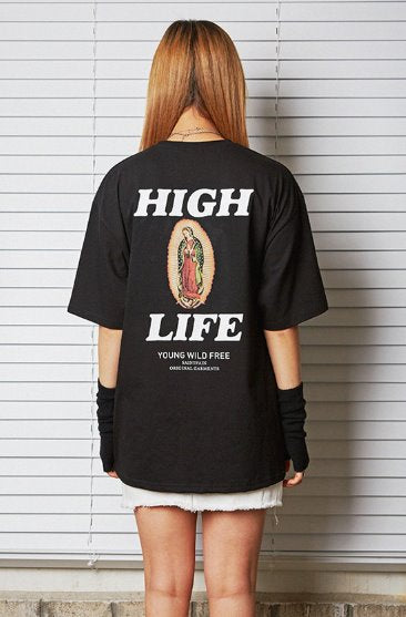 セイントペイン(SAINTPAIN) SP ALEXIA TEE SS-BLACK
