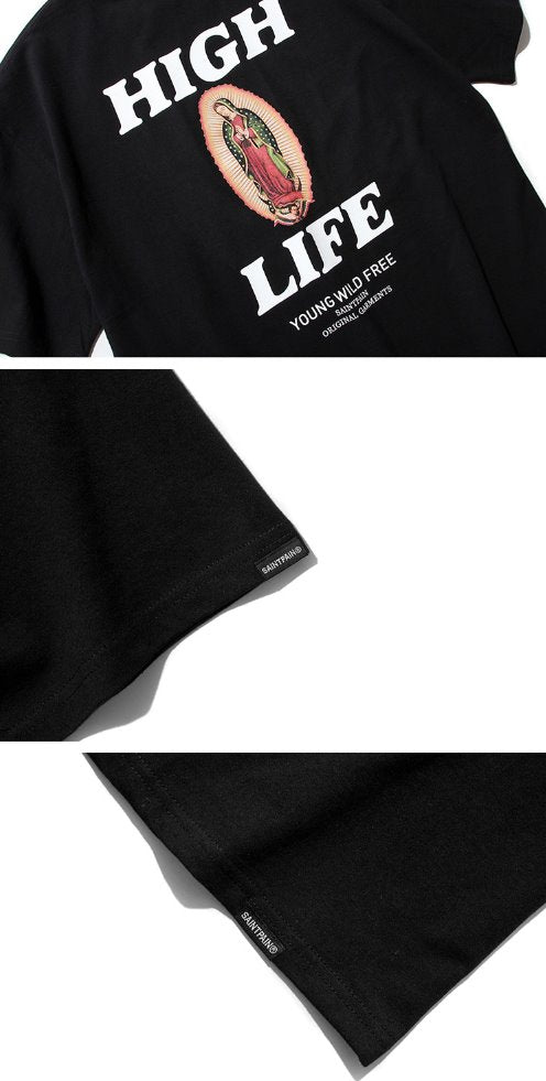 セイントペイン(SAINTPAIN) SP ALEXIA TEE SS-BLACK