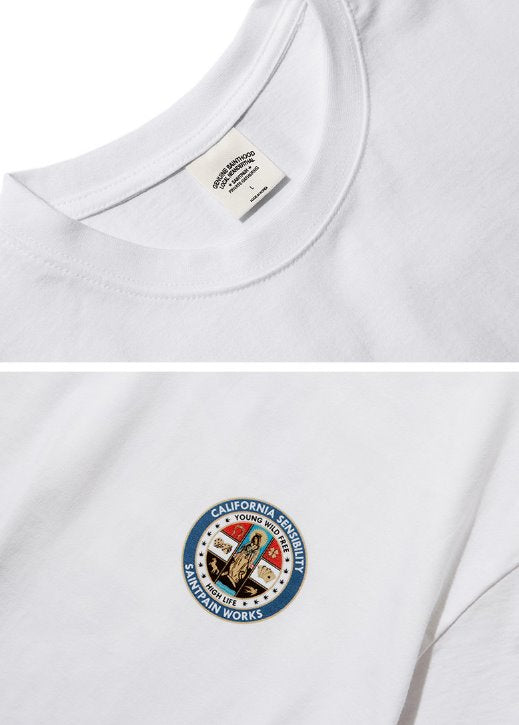 セイントペイン(SAINTPAIN) SP BENEDICT TEE SS-WHITE