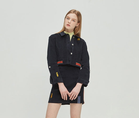 ロマンティッククラウン(ROMANTIC CROWN) GNAC Corduroy Jacket_Navy